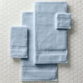 thumbnail image 5 of Better Homes & Gardens Signature Soft Cotton Popcorn Textured 6 Piece Bath Towel Set,Blue Water, 5 of 16