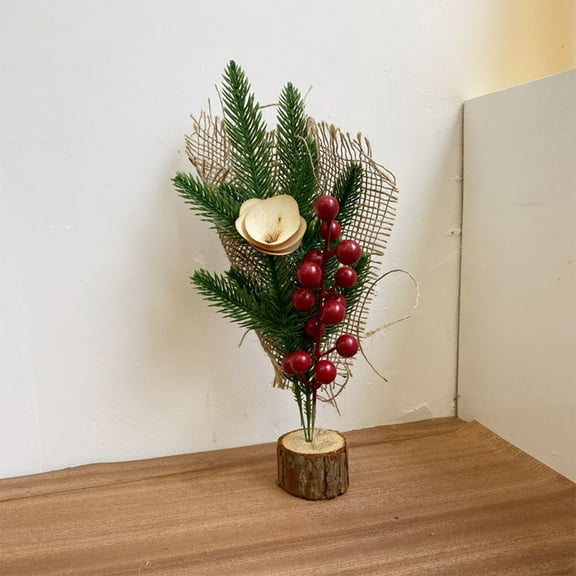 SCNOR Christmas Decorations for Home - Reusable Plastic Holiday Accents, Tabletop/Shelf Festive Decor for Parties Gatherings, Small Versatile Christmas Decorations