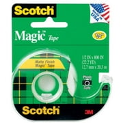 Scotch Magic Tape 1/2 Inch X 800 Inches 1 Each (Pack of 4)