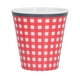 thumbnail image 1 of Taza para beber Ticfox 260 ml melamina Red Grid, 1 of 14