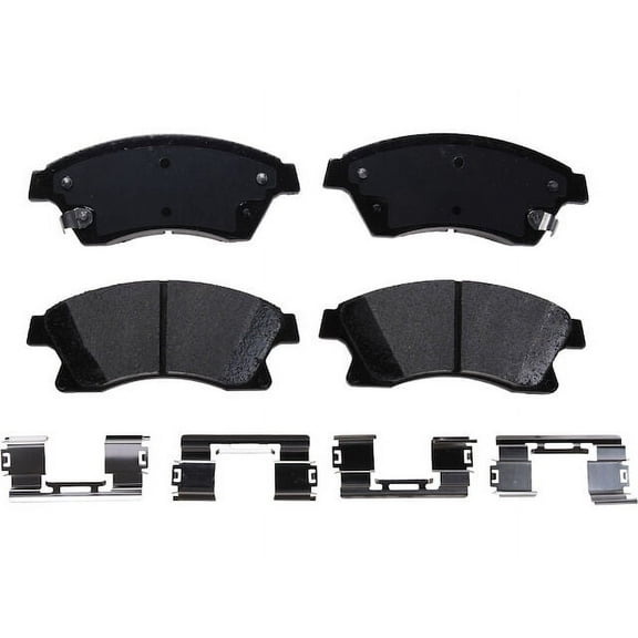 Front Brake Pad Set - Compatible with 2012 - 2017 Chevy Sonic 2013 2014 2015 2016