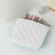 thumbnail image 5 of Bolsa de belleza con patrones intrincados, bolsa de cosméticos de punto, color block, portátil, estilo de moda, bolsillo para lápices, bolsillo de viaje, bolsillo de tocador, bolsillo de, 5 of 8