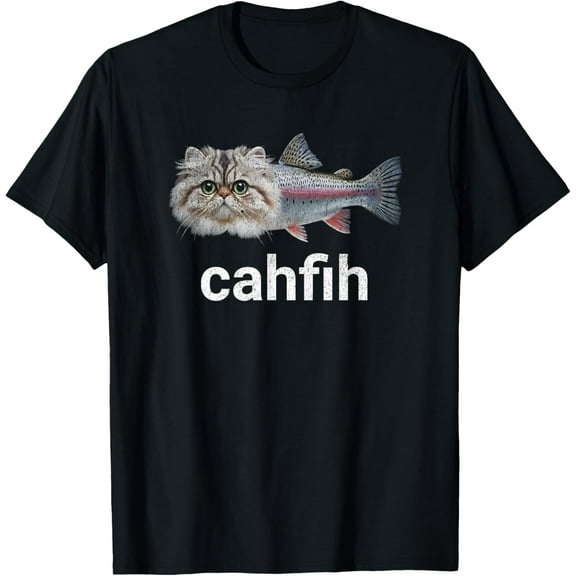 Funny Brain Rot Meme Cahfih Catfish Cah Fih T-Shirt Shirts