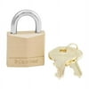 Master Lock 130D 1-3/16 In. Solid-Brass Keyed Padlock Pin Tumbler - Quantity 1