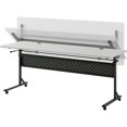 thumbnail image 4 of Lorell Shift 2.0 Flip & Nesting Mobile Table (llr-60767), 4 of 6