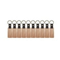 thumbnail image 1 of 10 llaveros de madera en blanco, llaveros con adorno de cuero, llaveros para hombres y mujeres Rectangular, 1 of 9