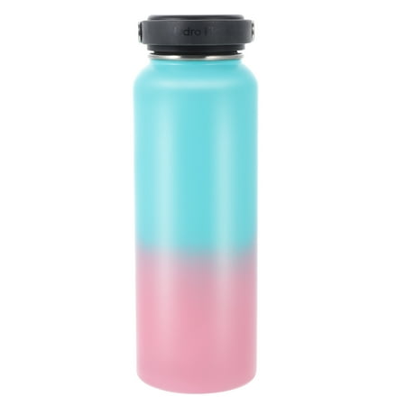 

1Pc Stylish Portable Thermal Water Cup Stainless Steel Gradient Color Vacuum Cup