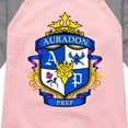 thumbnail image 3 of Descendants - Auradon Prep Crest- Toddler And Youth Girls Raglan Graphic T-Shirt, 3 of 4