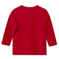 thumbnail image 5 of Spazoro Toddler Girls 3/4 Sleeve Shirts, Round Neck Mother's Day Print Casual Spring and Fall Fashionable Tops for Girls Red Size 9-10T, 5 of 5