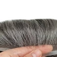 thumbnail image 3 of LYRICAL HAIR Lace Front Toupee for Men Indian Human Hair Replacement System  French Lace Mens Toupee Thin Skin Hairpieces for Man Bleached Front Knots Mens Hair Piece Unit, 3 of 6