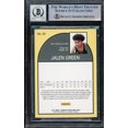 thumbnail image 2 of Jalen Green Autographed 2021-22 Hoops Tribute Rookie Card #54 Houston Rockets Auto Grade Gem Mint 10 Beckett BAS #14235647, 2 of 2