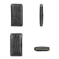 thumbnail image 3 of TAZAG crocodile pattern men's and women's wallet genuine leather long zipper wallet business clutch bag leather wallet card bag, 3 of 8