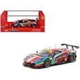 thumbnail image 5 of Ferrari 488 GTE #51 "AF Corse" "24 Hours of Le Mans" (2016) "Hobby64" Series 1/64 Diecast Model Car by Tarmac Works, 5 of 5