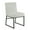 Sustainable Gray, variant on HomePop Channel Back Dining Chair with Metal Legs, Sustainable Gray