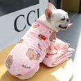 thumbnail image 6 of Cartoon Printing Dog Costume Round Neck Winter Warm Pet Pajamas Blouse - Ideal for Your Playful Puppy, 6 of 8
