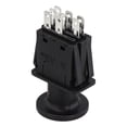 thumbnail image 4 of GLFILL Equipment Repair Black Blade Clutch Switch 8 Terminal Design 7.7 * 4.3 * 3.8cm Operates At 9-16VDC Secure Connection, 4 of 9