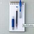 thumbnail image 2 of PILOT G2 Premium Refillable & Retractable Rolling Ball Gel Pens, Bold Point, Blue, 8-Pack (15319), 2 of 3