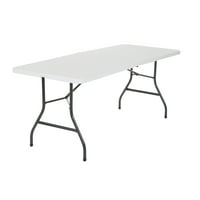 Cosco 6 Foot Folding Table (White Speckle)
