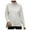 White, variant on QIPOPIQ Womens Sweaters Clearance New Color Sweater Turtleneck Sweater Drop Shoulder Sweater Knitwear Beige S