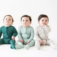 thumbnail image 4 of Baby Cotton Rompers Footless Pajamas Zipper Long Sleeve Sleeper Jumpsuit Babies Rompers, 4 of 4