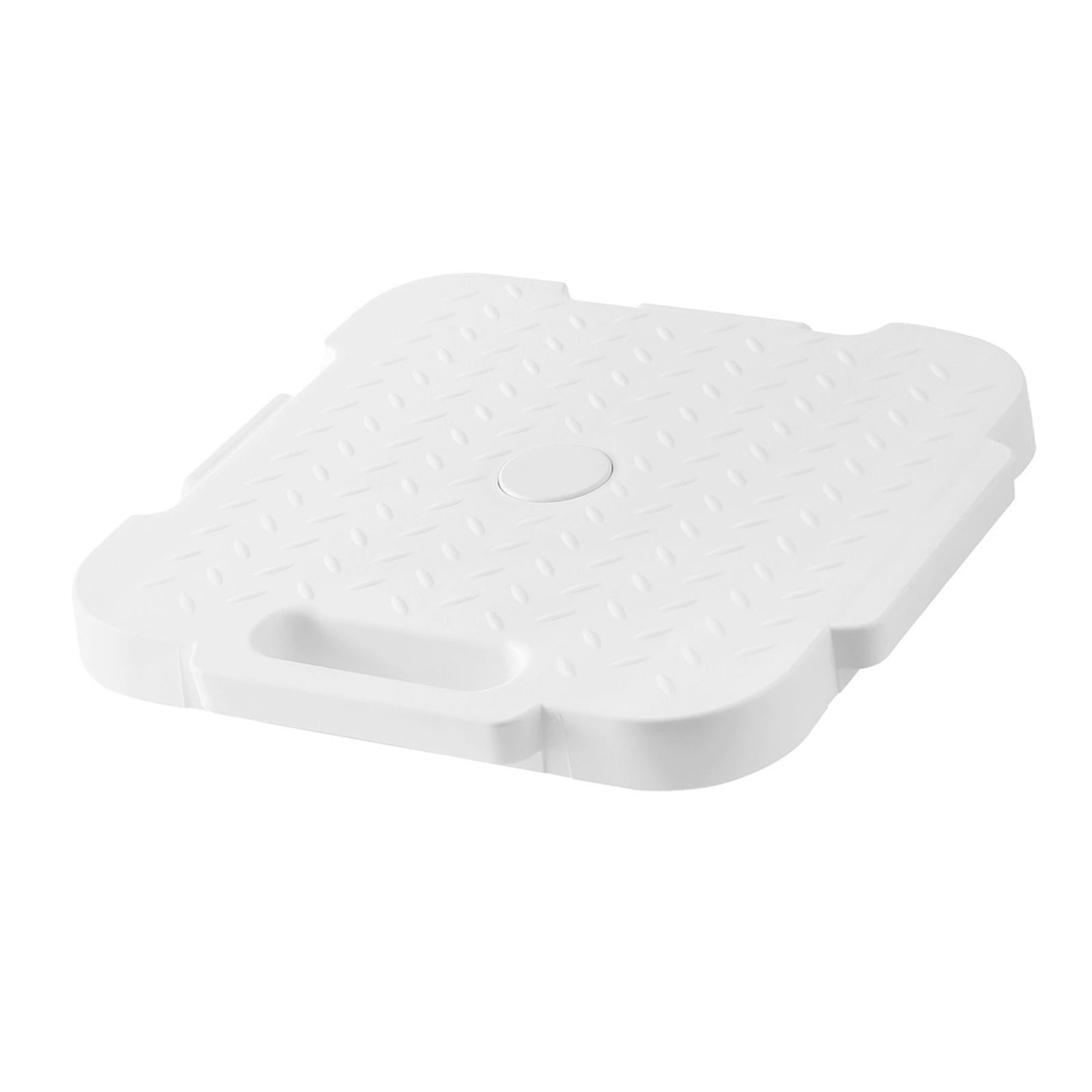 JISADER Furniture Dolly Panel with 360 degree Rotatable Wheels for Appliances Piano Fridge white