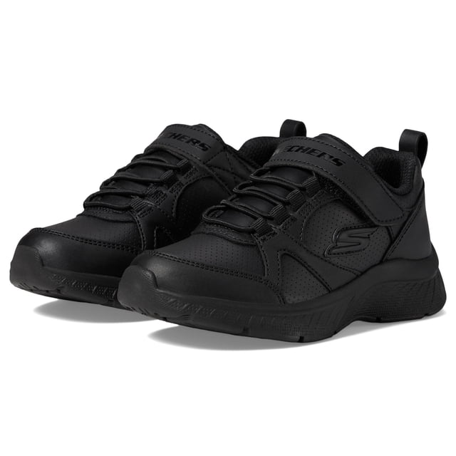 Zapatillas Skechers Kids Microspec Plus Negras Talla 13.5 para Niños
