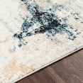 thumbnail image 7 of Mark&Day Area Rugs, 3x7 Moorsel Modern Dark Blue Runner Area Rug, Blue Grey Beige Carpet for Hallway, Kitchen, Bedroom or Living Room (2'7" x 7'3" Runner), 7 of 7