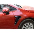 thumbnail image 5 of 3D Glossy Black Car Side Wing Air Flow Fender Intake Vent Trim Sticker Universal, 5 of 5