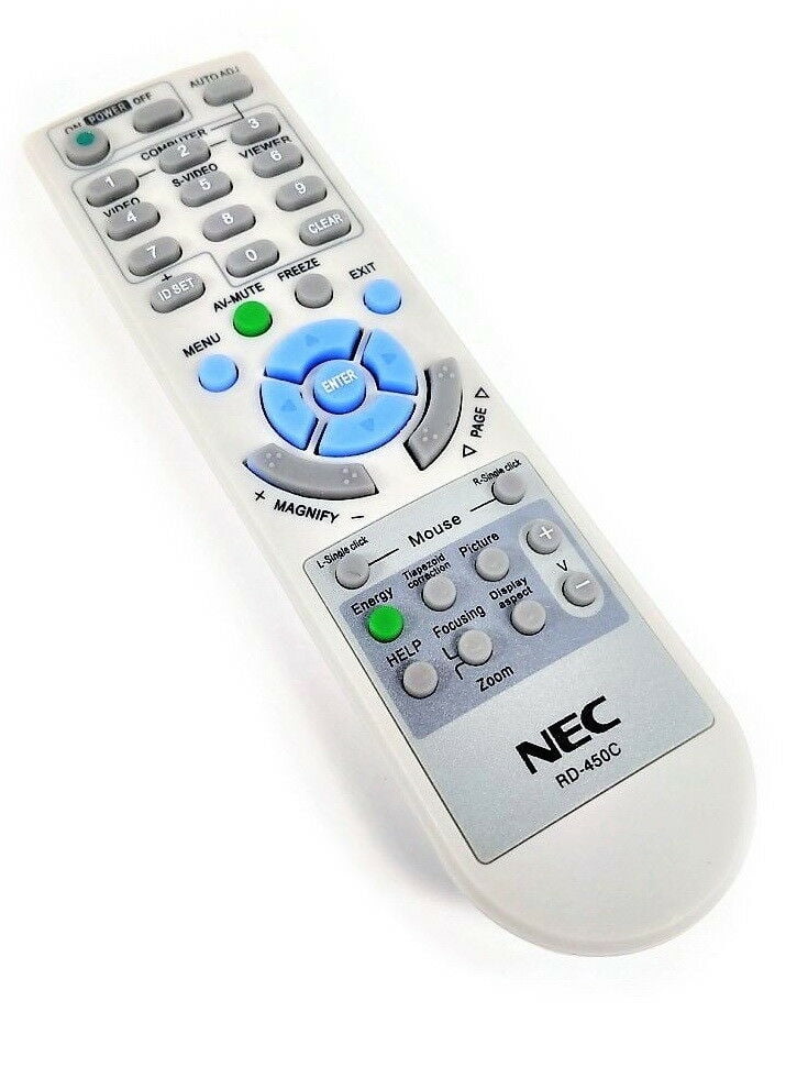 NEC NP4100W NP3250 NP2250 NP1250 NP3250W New Projector Remote Control