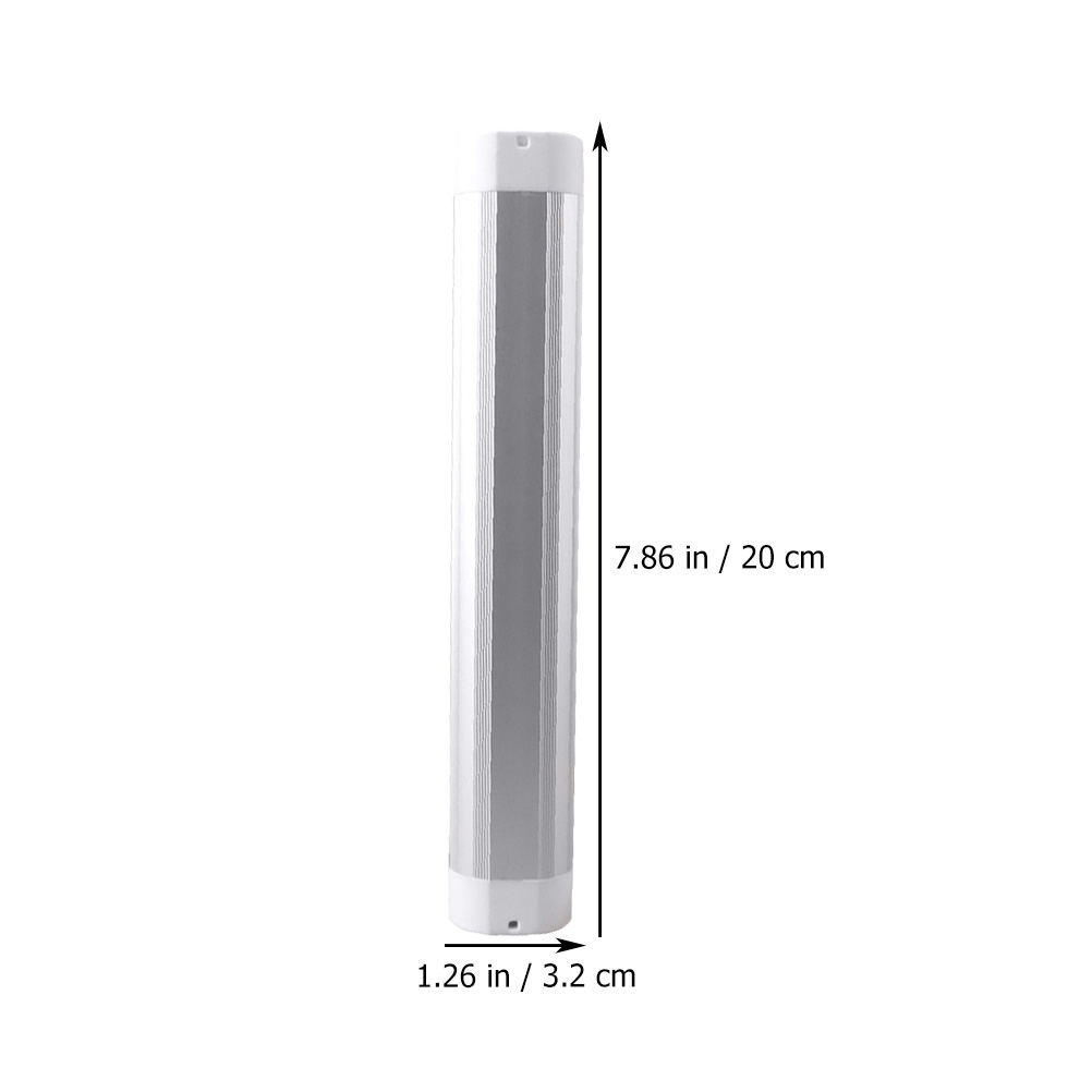 Worgeous Portable USB Rechargeable LED Tube Light with Magnetic Base for Camping and Emergency Use .87 Inches