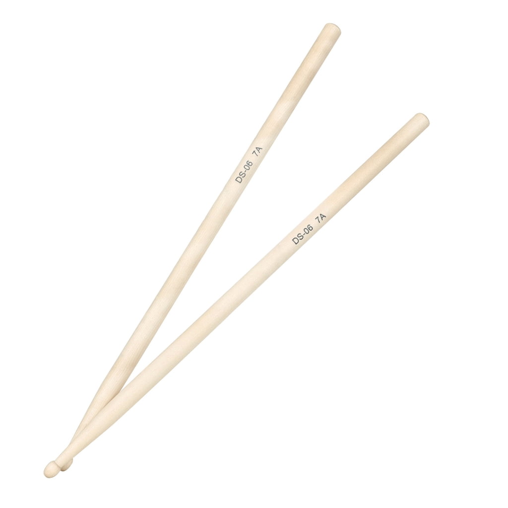 12Pair 5A/7A Maple Wood Drum Stick Practical Drumstick for Adults and Kids
