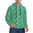 thumbnail image 2 of Kdxio Duck In Black Suit Print Mens Casual Hooded Collar Drawstring Hoodies Pullover Sweatshirts Casual Long Sleeve Shirts-3X-Large, 2 of 7