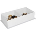 thumbnail image 2 of PawHut Whelping Box for Dogs and Puppies w/ Waterproof Pee Pad for M Dogs, 2 of 9