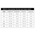 thumbnail image 5 of Men's Wetsuit 1.5mm Neoprene Dive Wet Suit Front Zip Short Sleeve Swimsuit for Snorkeling Diving Swimming Surfing Water Sports, 5 of 5