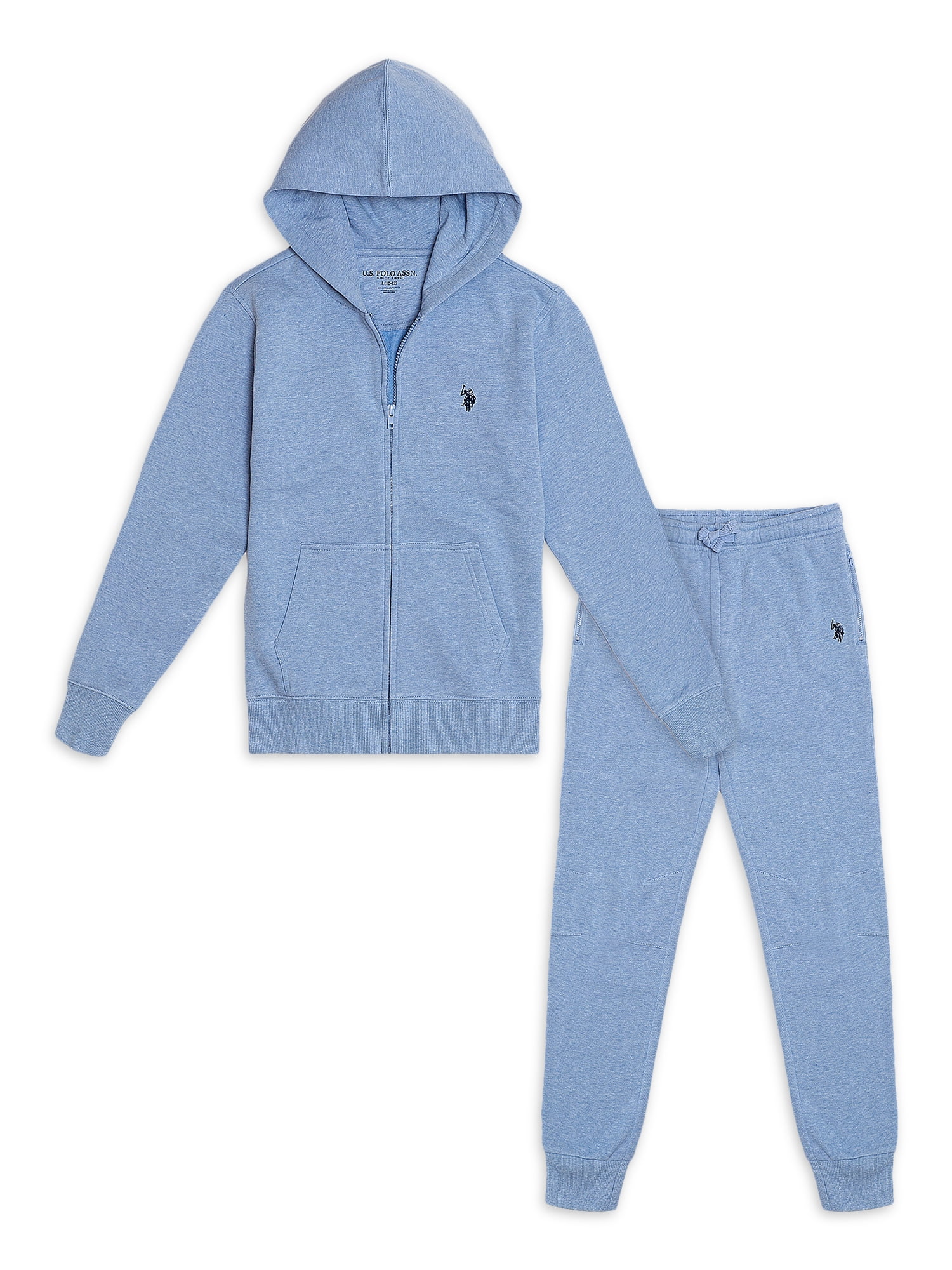 polo joggers and hoodie
