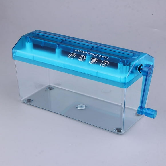 Mini trituradora manual Colamx trituradora de papel portátil herramienta de corte de papel