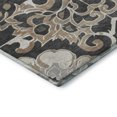 thumbnail image 3 of Addison Rugs Mayfield Premium Machine Washable Traditional Global Charcoal Rectangle Rug, 1'8" x 2'6", 3 of 6