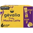 thumbnail image 3 of (2 pack) Gevalia Frothy 2-Step Mocha Latte Espresso K-Cup® Coffee Pods & Froth Packets Kit, 6 ct Box, 3 of 17