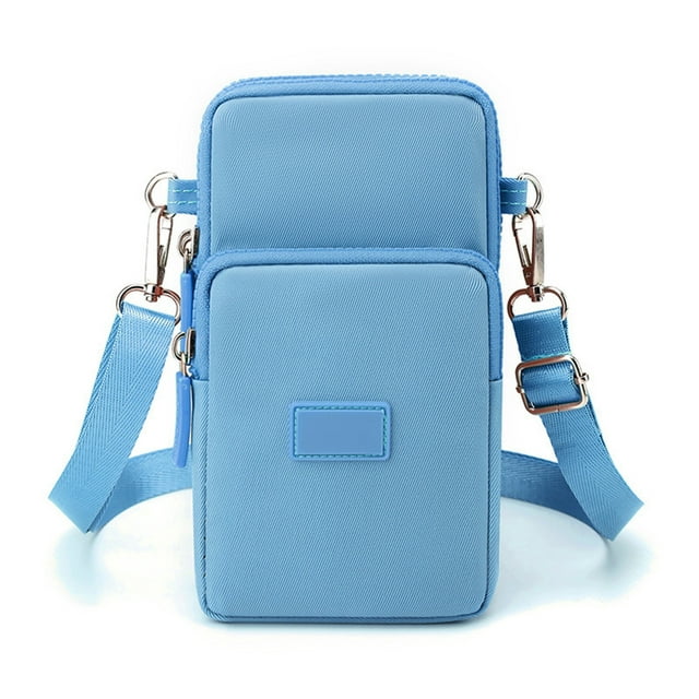 Polyester Crossbody Sling Backpack - Lightweight Chest Shoulder Bag for Men & Women, Adjustable Strap, Multiple Compartments, Travel Work Outdoor Essentials, Durable Zipper, Everyday Use