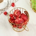 thumbnail image 4 of Coffee Storage Basket Practical Sturdy Iron Coffee Pod Holder Capsule Organizer for Home, 4 of 7