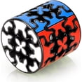 thumbnail image 1 of 3x3 Cylinder Gear Cube 3x3x3 Circular 3d Puzzle Twist Brain Teasers Toy Stocking Gift, 1 of 5