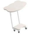 thumbnail image 3 of jifeng Table d'Appoint Ours avec Roues Table d'Appoint Créative et Mignonne pour Appartement Canapé Sofa Blanc, 3 of 9
