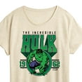 thumbnail image 3 of Marvel Hulk - Collegiate - Women's Short Sleeve Graphic T-Shirt, 3 of 5