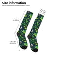 thumbnail image 5 of Bingfone Compression Socks For Women And Men Long Socks For Running Athletic Cycling Nurse-Dinosaurs And Flowers, 5 of 9