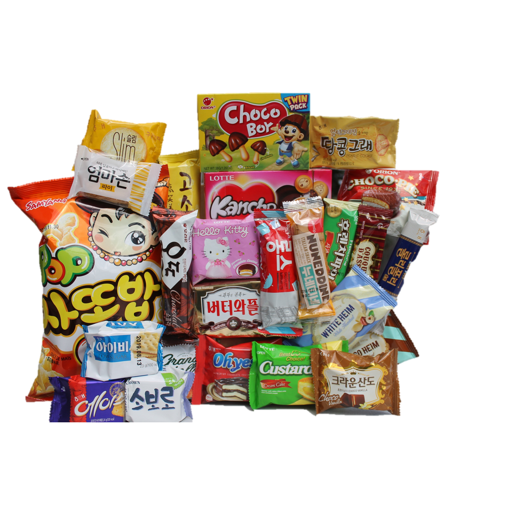  KOREAN  PREMIUM SNACK  BOX Assorted Package Popular Deluxe 
