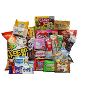 Korean Premium Snack Box Assorted Package Popular Deluxe Korean Brand Snacks and More! Perfect for GIFT | Gift Care Package 25 Packs