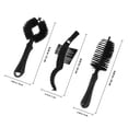thumbnail image 2 of WEUVEB 3Pcs Reusable Bike Chain Brush Set Two Sided Bristles for Convenient Motorcycle Cleaning, 2 of 7