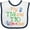 White and Navy, variant on Inktastic Tia and Tio Love Me Boys or Girls Baby Bib