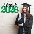 thumbnail image 3 of Class of 2026 Decorations Graduation Decorations 2026 Senior Photo Props Green Graduate Wooden Sign for Graduation Party Decorations, 3 of 8
