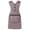 Coffee, variant on Mightlink Cooking Apron Tie Back Design Plaid Large Pocket Lapel 5 Buckles Oil-proof Cotton And Linen Kitchen Apron Anti-greasy Anti-wear Overalls for Dining Room